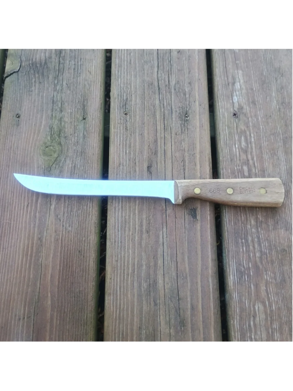 Vintage Chicago Cutlery 66S Slicing Knife 8